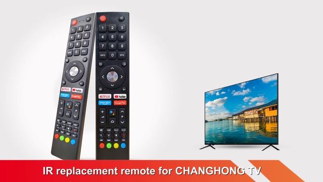 IR CHA01 Replacement Remote Control Compatible with ChangHong 4K Smart TV смотреть онлайн