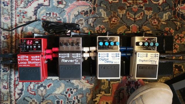 BOSS RV-6 Reverb vs BOSS DD-8 Delay: +RV and +Delay Comparison смотреть онлайн