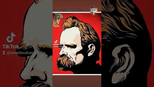 Portrait Frederick #Nietzsche ( The philosopher)