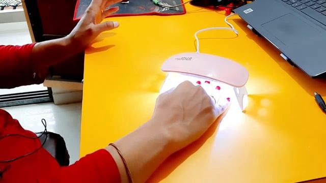 DIY Nails || LED UV Nail Lamp SUNmini || Honest Review || Only 199 RS || By Priyanka смотреть онлайн