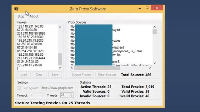 Zalp Proxy Software - Version 1.1 - Proxy Scraping and Testing смотреть онлайн