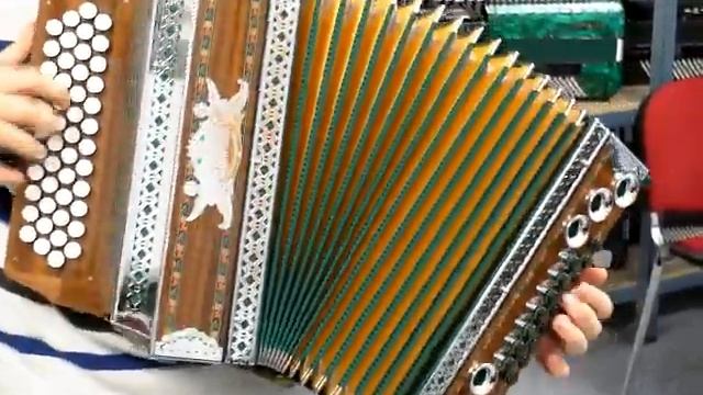 Steirische Harmonika Thomann ECO Nut 4-reihig, F-B-Es-As Video Klangprobe смотреть онлайн