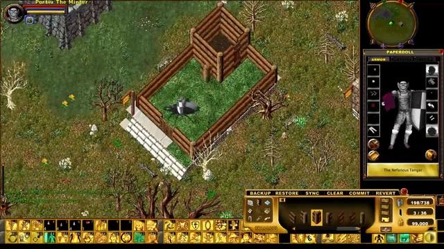 Ultima Online - строим дом // Building The House - #2