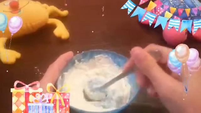 СЛАЙМ ИЗ ДВУХ ИНГРИДИЕНТОВ/из муки и вода смотреть онлайн