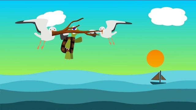 АФРИКАНСКАЯ СКАЗКА - Болтливая Черепаха | Пушистые Истории смотреть онлайн