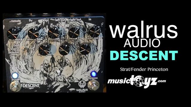 Walrus Audio Decent Reverb Guitar Pedal смотреть онлайн