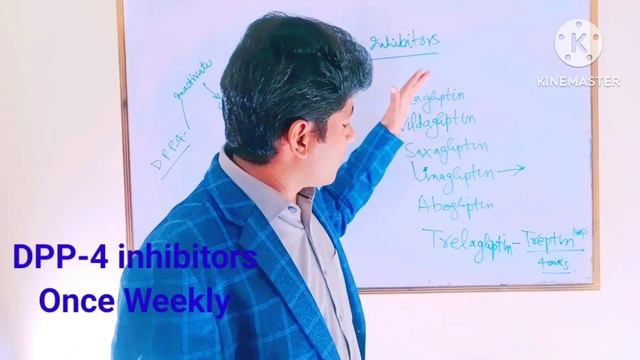 Once Weekly DPP-4 inhibitor. #Trelagliptin... смотреть онлайн