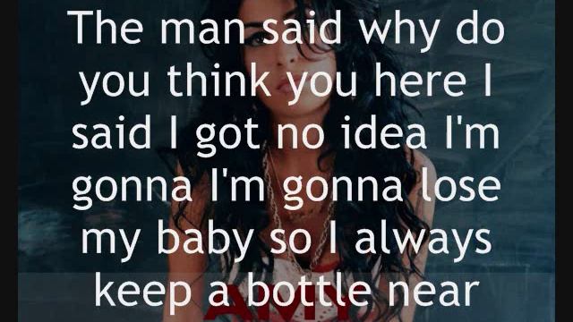Amy Winehouse- Rehab [Lyrics]