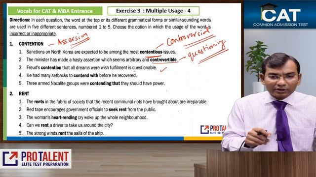 IIM CAT Verbal Ability I S04 I Vocabulary for CAT, CMAT, XAT, IIFT, SNAP, NMAT & MBA Entrance Exams смотреть онлайн