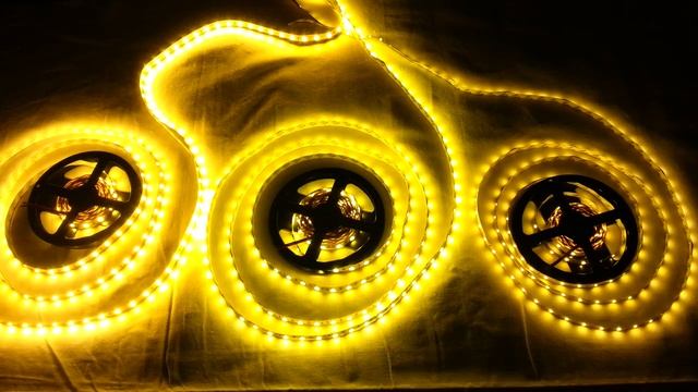 SMD LED Strip 2835 vs 5050 vs 5630 - Warm White смотреть онлайн