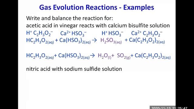 CHEM 139 Chapter 7 V7 Gas Evolution Reactions смотреть онлайн
