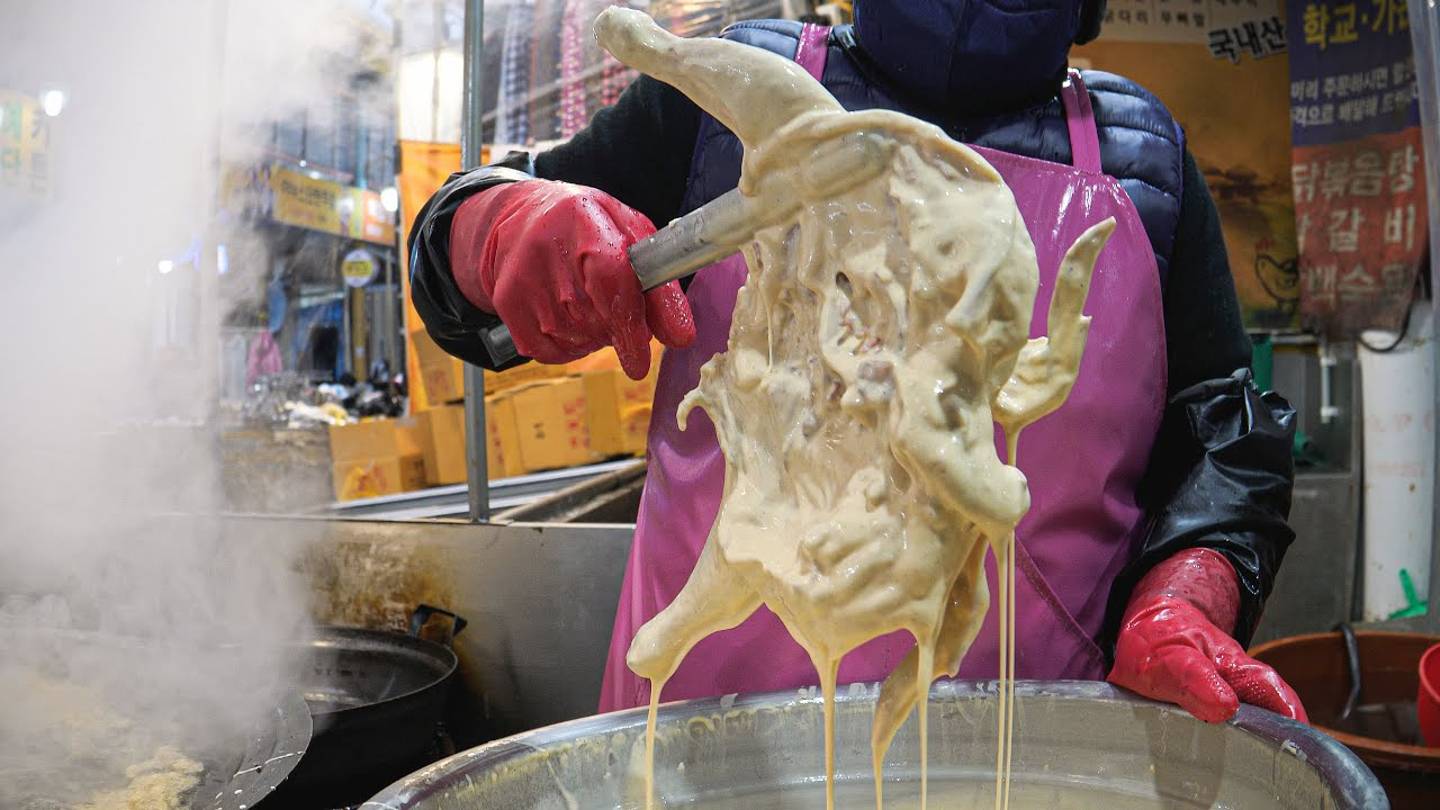 Вкусно! Корейская традиционная уличная еда. Корейская кухня. смотреть онлайн