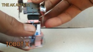 HOW TO MAKE PAPER TOBOT X THE AK ARTS 12