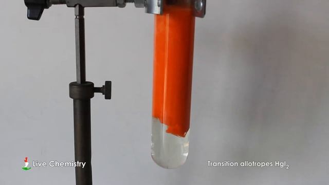 Chemistry Live - Transition allotropes HgI2 смотреть онлайн