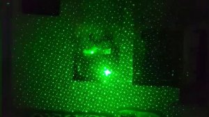 532nm 5mw green lazer military grade aerial grade housing quality test