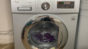 Стирка пижамы на LG: Быстро 30 20 без отжима (полный цикл)
