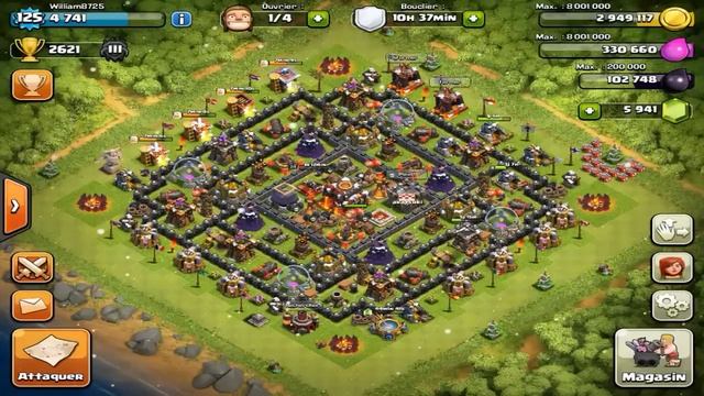 Invincible HEROS | Attaque avec 17 Guérisseuses, Roi et Reine | Gros Butin en Live | Clash Of Clans смотреть онлайн