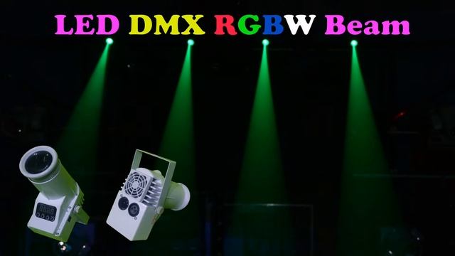 JUN PRO LED DMX RGBW Beam смотреть онлайн