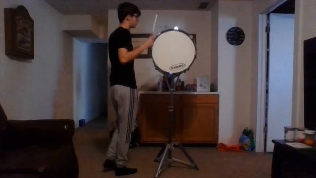 Jacob Mayne's UGA Bass Drum Audition смотреть онлайн