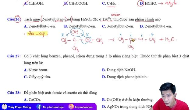 TỔNG ÔN HỮU CƠ 11 CHO 2K4 - NGÀY 1 - THẦY PHẠM THẮNG смотреть онлайн