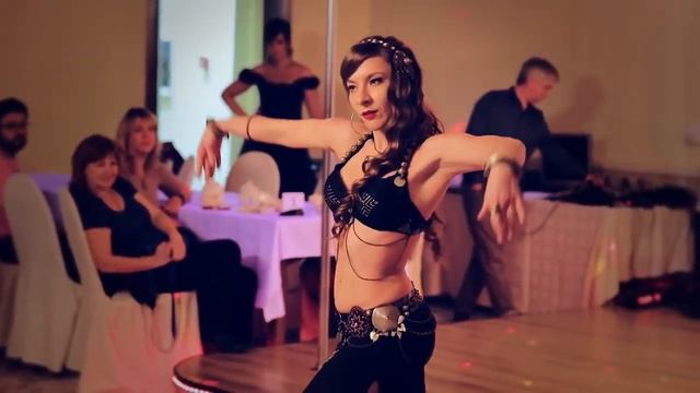 Polina Shandarina "The Doll in the Box" - tribal fusion improv, October 2016 смотреть онлайн