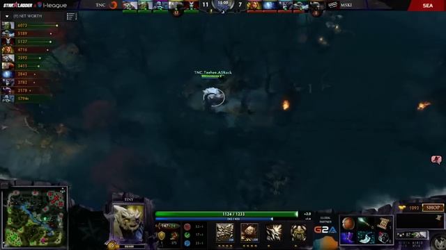 TnC vs Mineski - Game 2 - SL i-League SEA - Xyclopz смотреть онлайн