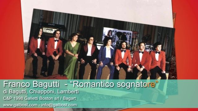 Franco Bagutti - Romantico Sognatore | GALLETTI BOSTON