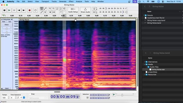 Free Izotope Alternative: Let's Fix Guitar Squeaks With Audacity! смотреть онлайн