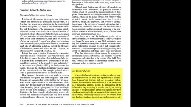 The Invisible Substrate of Information Science by Marcia Bates | What Makes This Paper Great? (#1) смотреть онлайн