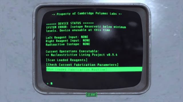 Fallout 4 Cambridge Polymer Labs Playthrough смотреть онлайн