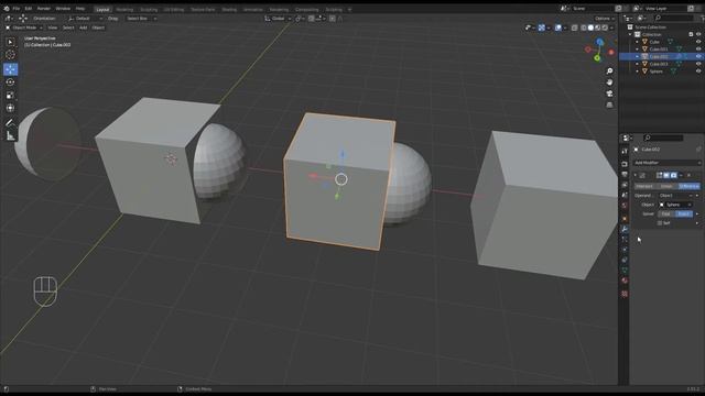 7. Blender 2.91 - Boolean Modelling Basic Principles смотреть онлайн