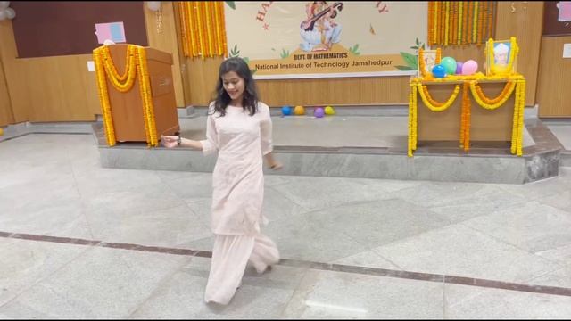 Kala chashmaa x aaja nachle |Teacher's day dance| NIT JAMSHEDPUR| M.sc math смотреть онлайн