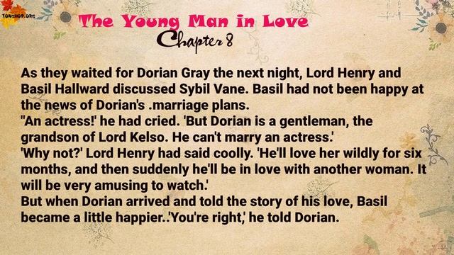 The Young Man In Love | The Picture Of Dorian Gray - Oxford Booworms 3 Learn English through Story смотреть онлайн