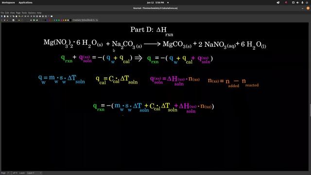 Thermochemistry II Calculations смотреть онлайн