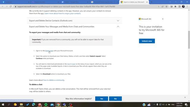 How To Export Chat History Microsoft Teams Tutorial смотреть онлайн