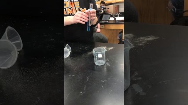 Lab 4 Demo #2 Copper (II) Sulfate and Barium Chloride. смотреть онлайн