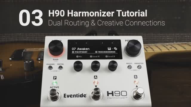 Eventide H90 Tutorial Part 3: Dual Routing and Creative Connections