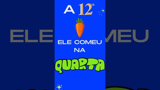 COELHO E AS CENOURAS. смотреть онлайн