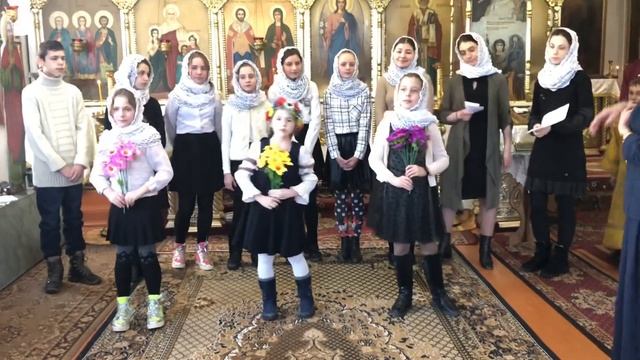 Весна Господня. Слова Н. Корнівської. Фрагмент виступу Недільної школи. смотреть онлайн