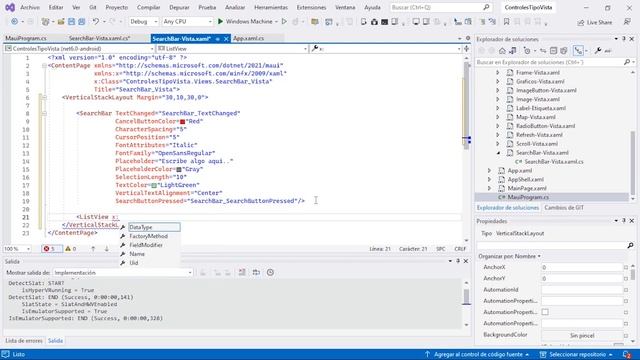✅XAML Tutorial Español: ➡【27】 ¡ETIQUETA BARRA DE BUSQUEDA! [SEARCHBAR- VIEWS] смотреть онлайн