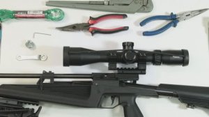 Замена газовой пружины самодельный сьемник воздушка Байкал МР-61С пневматическая винтовка