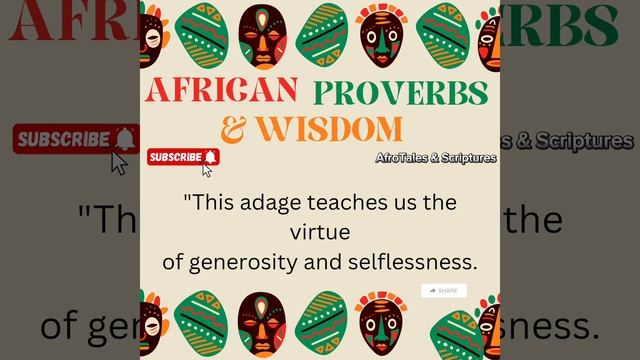 African Proverbs: Values and Morals i смотреть онлайн
