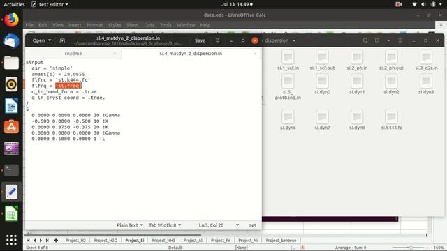 Project: 4.3 (phonon) Si phonon dispersion | Quantum Espresso Tutorial 2019 смотреть онлайн