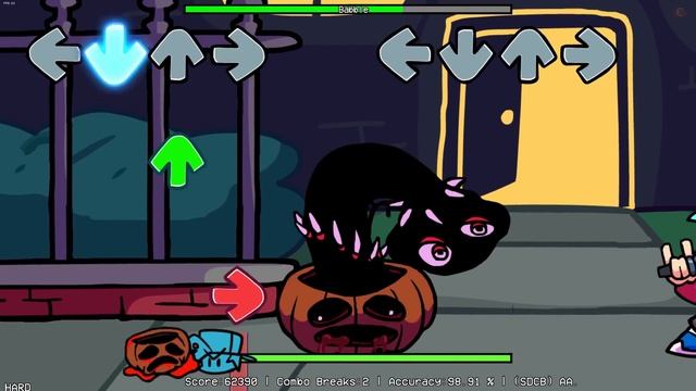 Friday Night Funkin' VS FLIP-SIDE Full Week + Cutscenes (FNF Mod/Hard) Spooky Month Roy/Stalker Gir смотреть онлайн