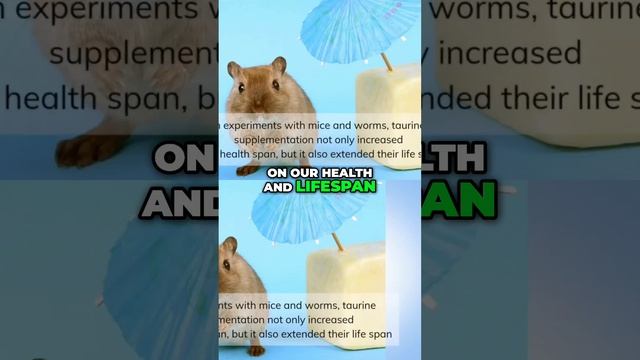 Reverse Aging and Boost Your Health with Taurine Supplementation смотреть онлайн