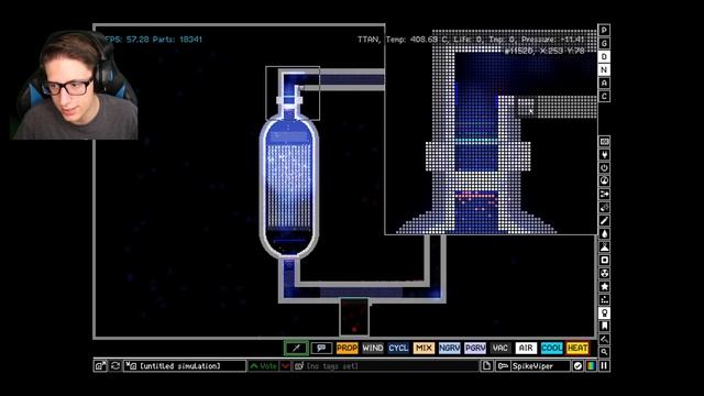 UPGRADED Cold Fusion Reactor - We're close to Perfection in The Powder Toy! смотреть онлайн