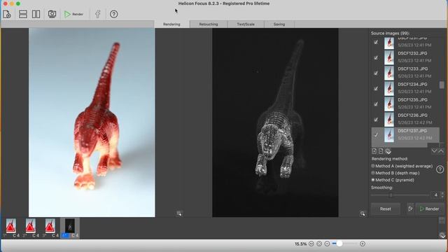 Helicon Focus: Rendering in action смотреть онлайн
