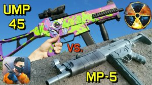 MP-5 "Гадюка" из Сталкер против UMP-45 "Газ" из Standoff 2