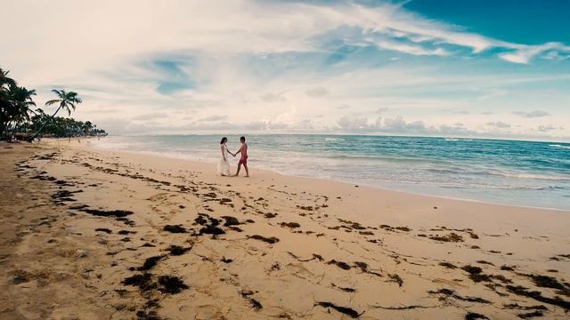 (Макс и Настя) Доминикана - Пунта кана - отель Sirenis Cocotal Beach Resort Casino & Aquagames 5* смотреть онлайн