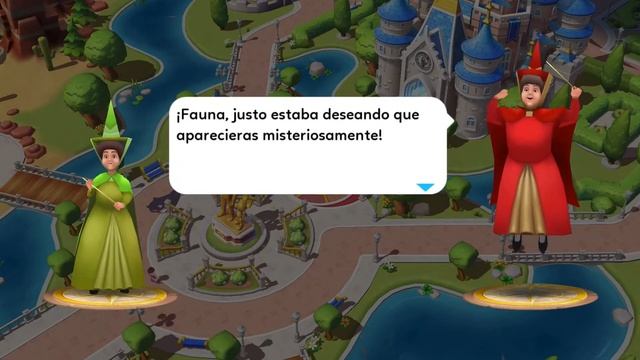 Fauna Welcome Screen In Disney Magic Kingdoms смотреть онлайн